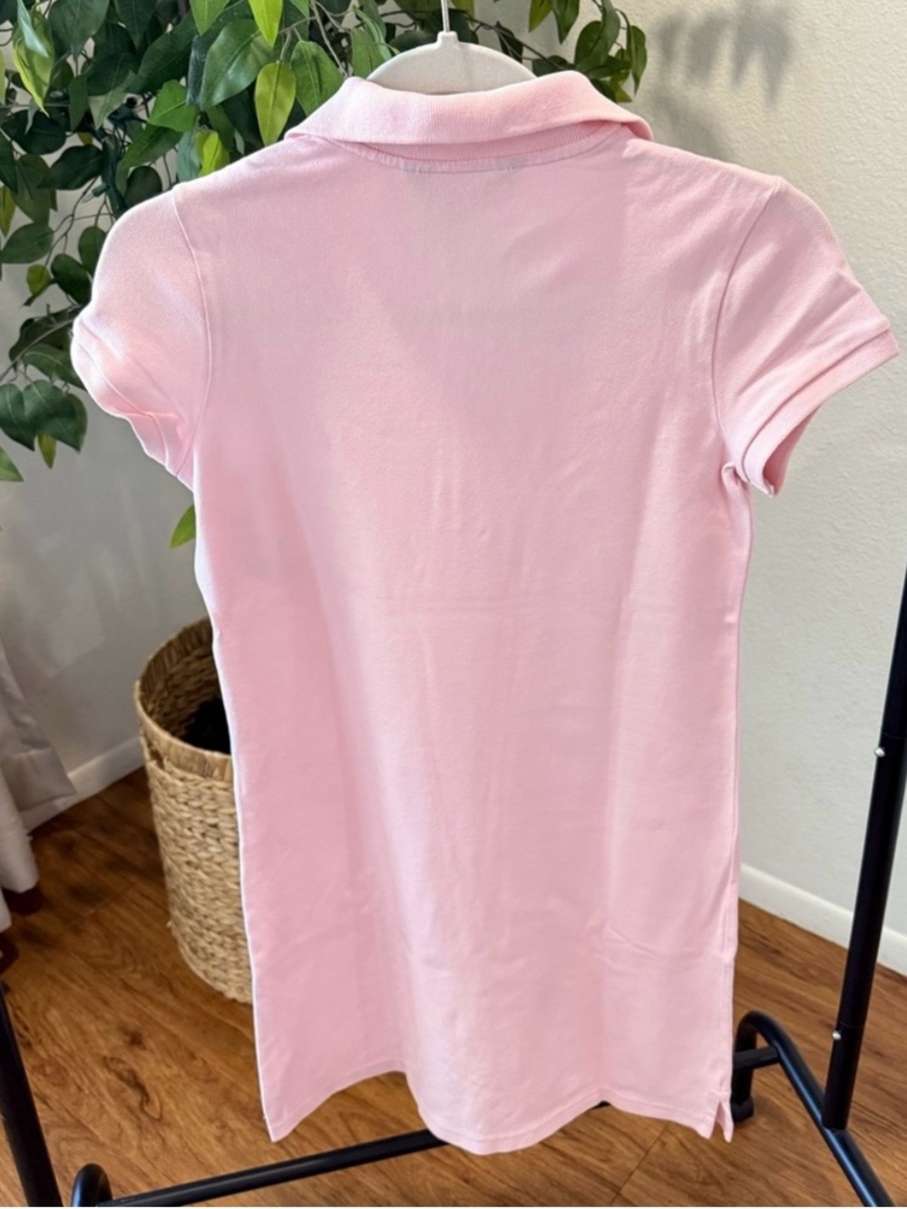 Polo by Ralph Lauren Pink Shirtdress Girls L (12-14) - Picture 3 of 6